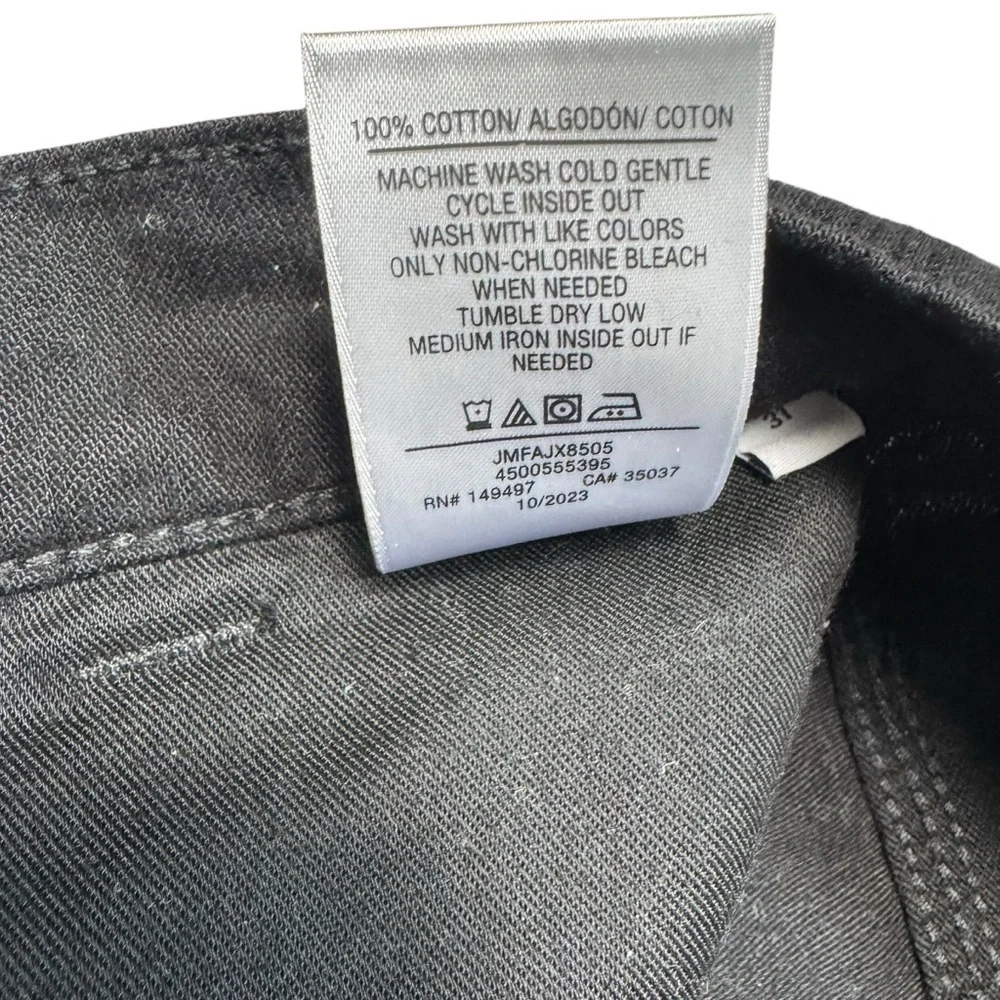 NWT New $288 Joe's JAX Utility Black Pants Size 31